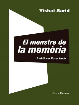cover image of El monstre de la memòria